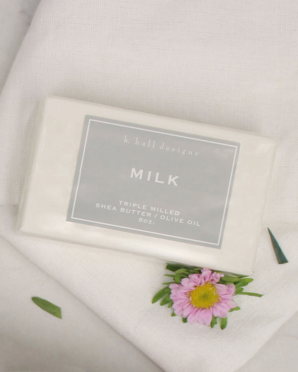 Milk Triple Milled Bar Soap