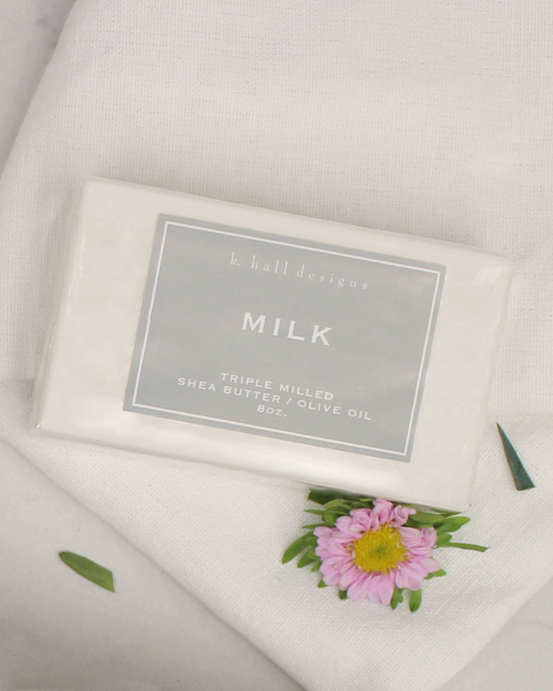 Milk Triple Milled Bar Soap