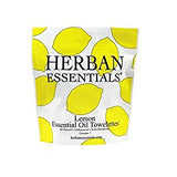 Essential Oil Towelettes by Herban Essentials Lemon
