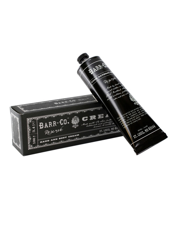 Barr-Co. Reserve Hand + Body Cream