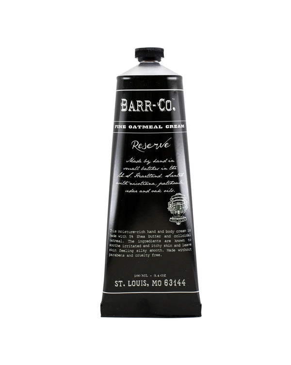 Barr-Co. Reserve Hand + Body Cream