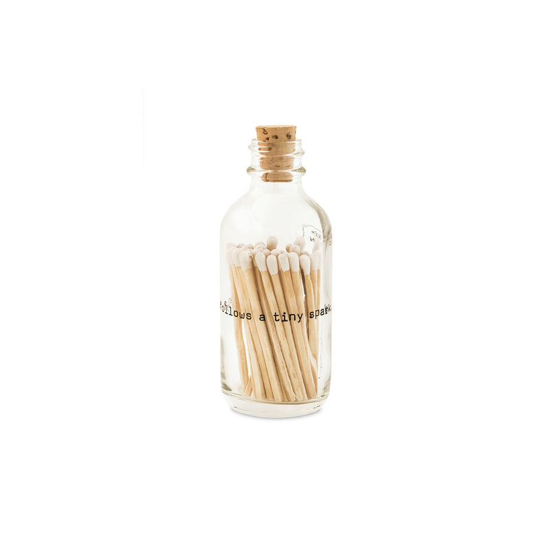 Skeem apothecary matches with cork closure