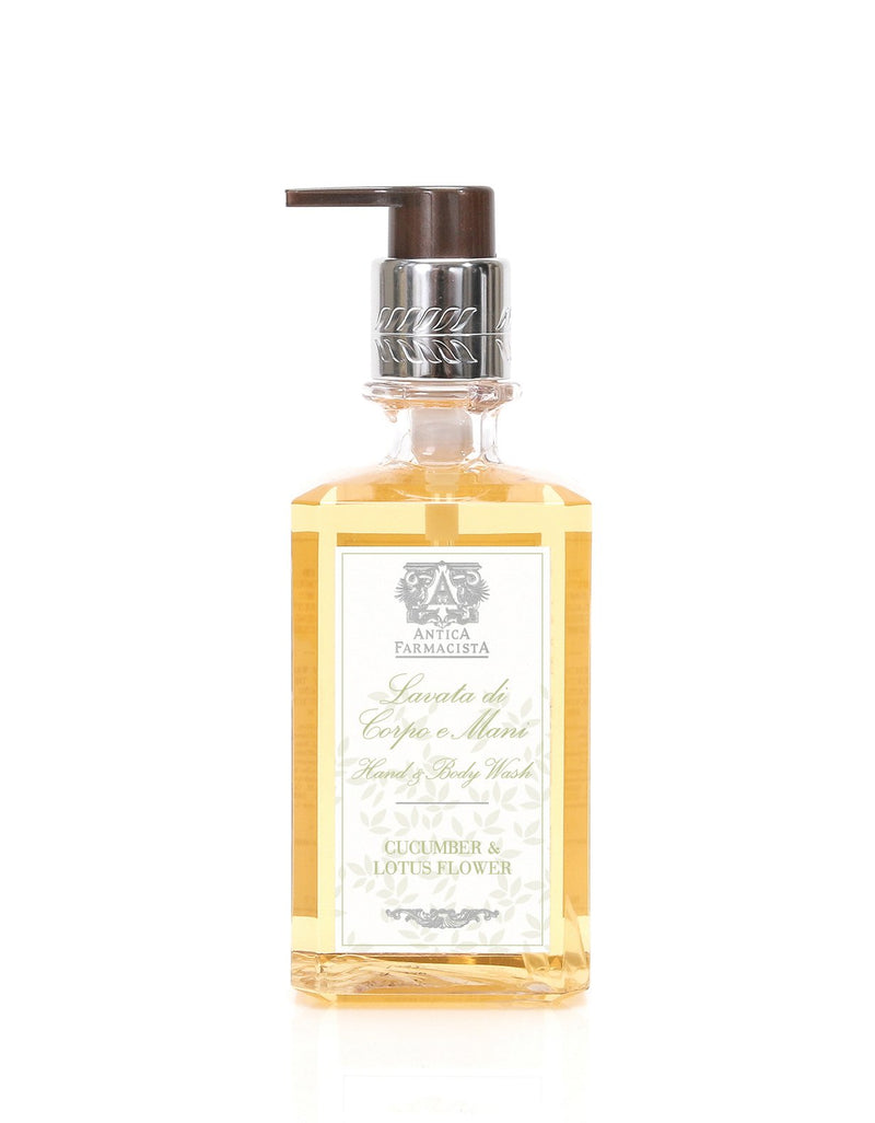 Cucumber + Lotus Flower Hand + Body Wash by Antica Farmacista